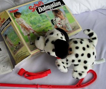 walking dalmatian toy