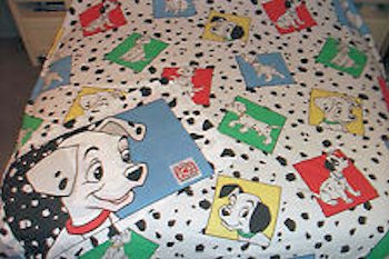 101 dalmatians baby blanket