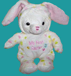 my first easter bunny soft toy