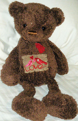 Chocolate smelling teddy store bear