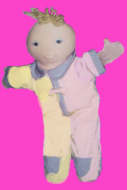 Gold, Inc. Soft Doll with Removable Hat and PJ's