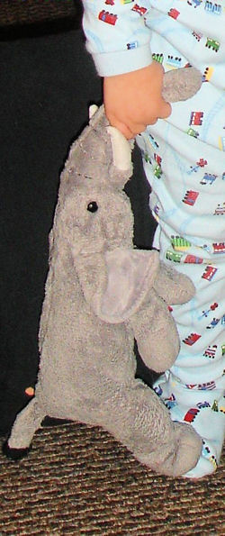 Gray Floppy Elephant