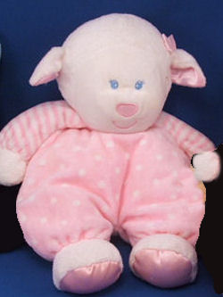 Pink lamb deals stuffed animal