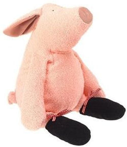 Manhattan Pink Pierre Pig with Black Feet