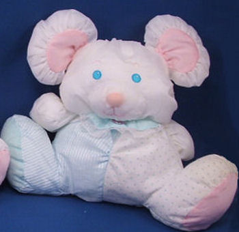 FOUND - Fisher Price PUFFALUMPS - PINK PUPPY and BLUE & WHITE BABY MOUSE