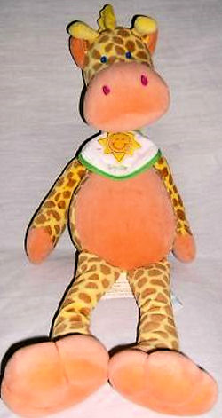 2002 RUSS Giraffe Named Jiffy with or without Bib with Sunshine on it