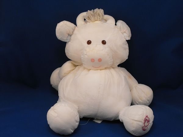 Fisher Price 1986 no 8001 Puffalump White Cow