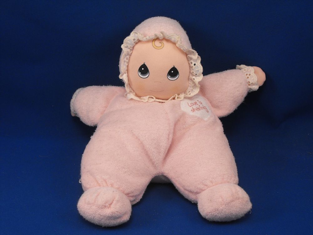 Applause 1998 Precious Moments Doll Blond Love Is Sharing PINK