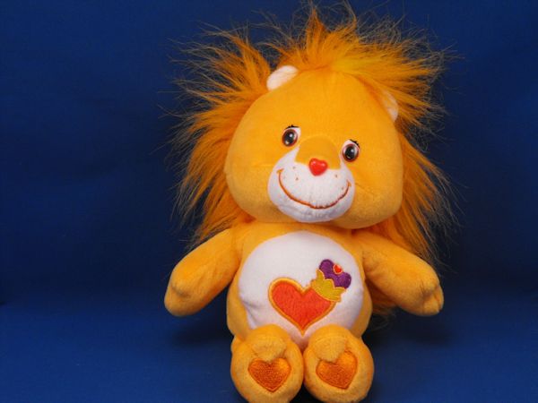 2004 TCFC Care Bears Cousins Orange Brave Heart Lion Crown