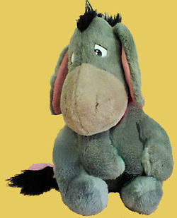 Searching - 60's Winnie the Pooh GRAY EEYORE Donkey