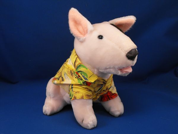 80s Applause 12102 Spuds Mackenzie Bud Light Dog Yellow Shirt