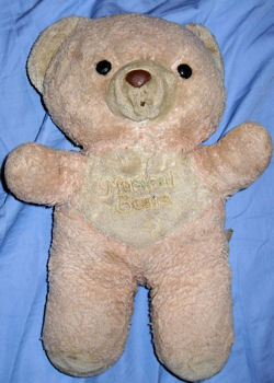 vintage musical teddy bears windup