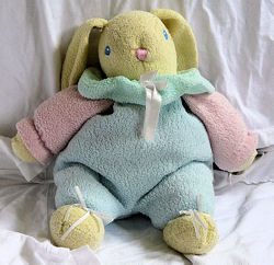 pastel bunny plush