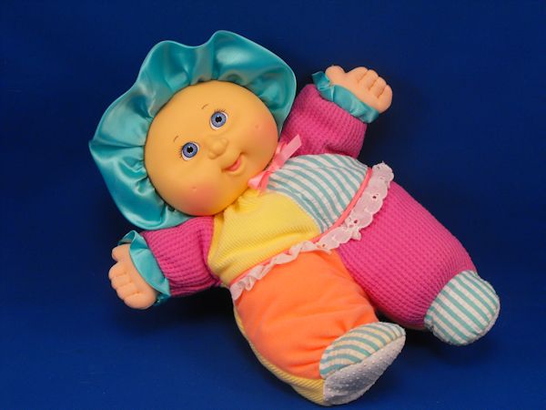 CPK My First Cabbage Patch Doll Textured Turquoise Purple Orange