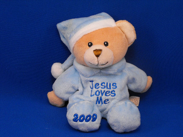 Jesus loves me teddy bear online