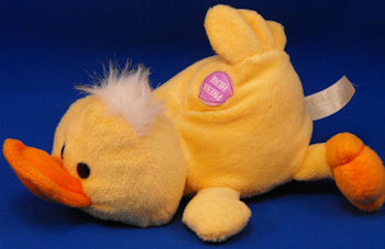 quacking duck soft toy