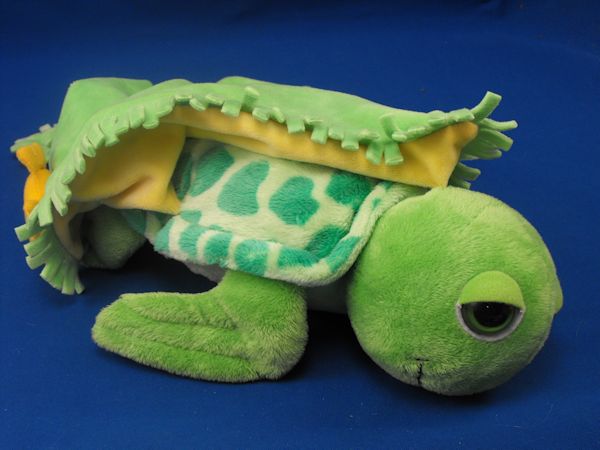 Fiesta Blanket Babies Green Sea Turtle in Baby Blanket