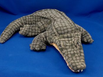 Folkmanis Folktails Xl Realistic Plush Alligator Full Body Puppet