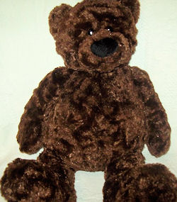 dark brown gund teddy bear