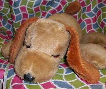 1970s stuffed animals dog