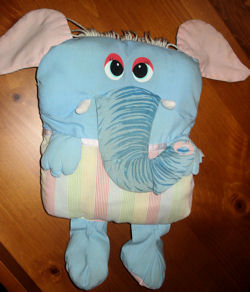FOUND - 80's Mel Appel PLUMPPETS Pillow Like ELEPHANT